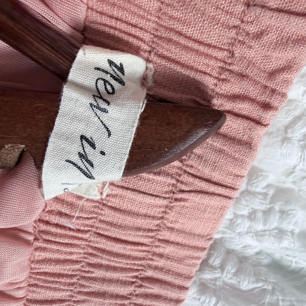 Women's Pink Cargo Shorts - Picture 8 of 9